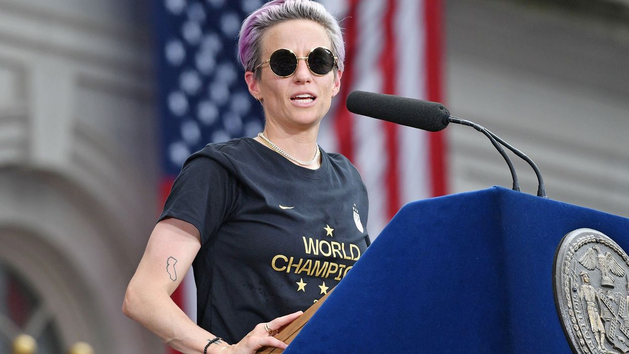 Rapinoe has used her status to speak out on social issues