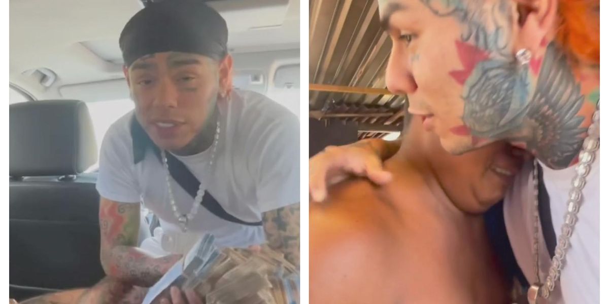 Rapper 6ix9ine gives family $50k in video - but fans are worried for ...