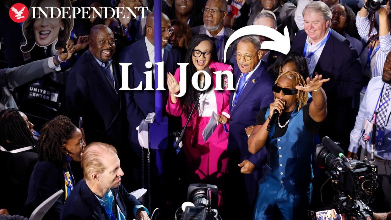 Former Celebrity Apprentice contestant Lil Jon performs DNC roll call : 'Donald is sick'