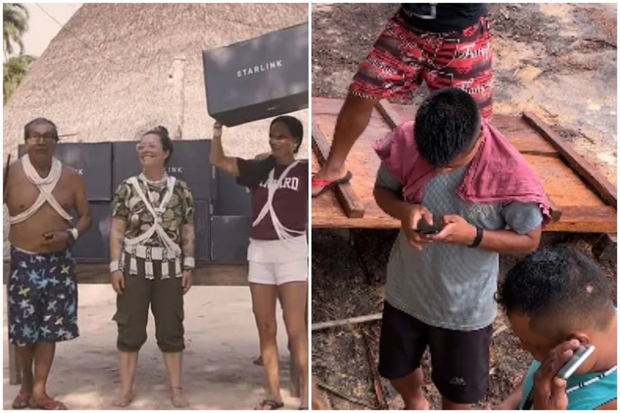 Remote Amazon tribe left hooked on porn after finally connecting to the internet