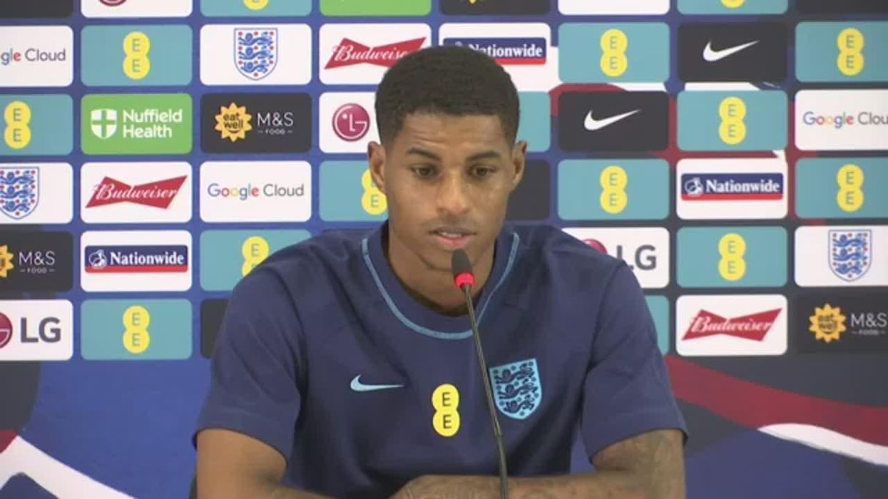 The moving meaning behind Marcus Rashford's celebration against Wales