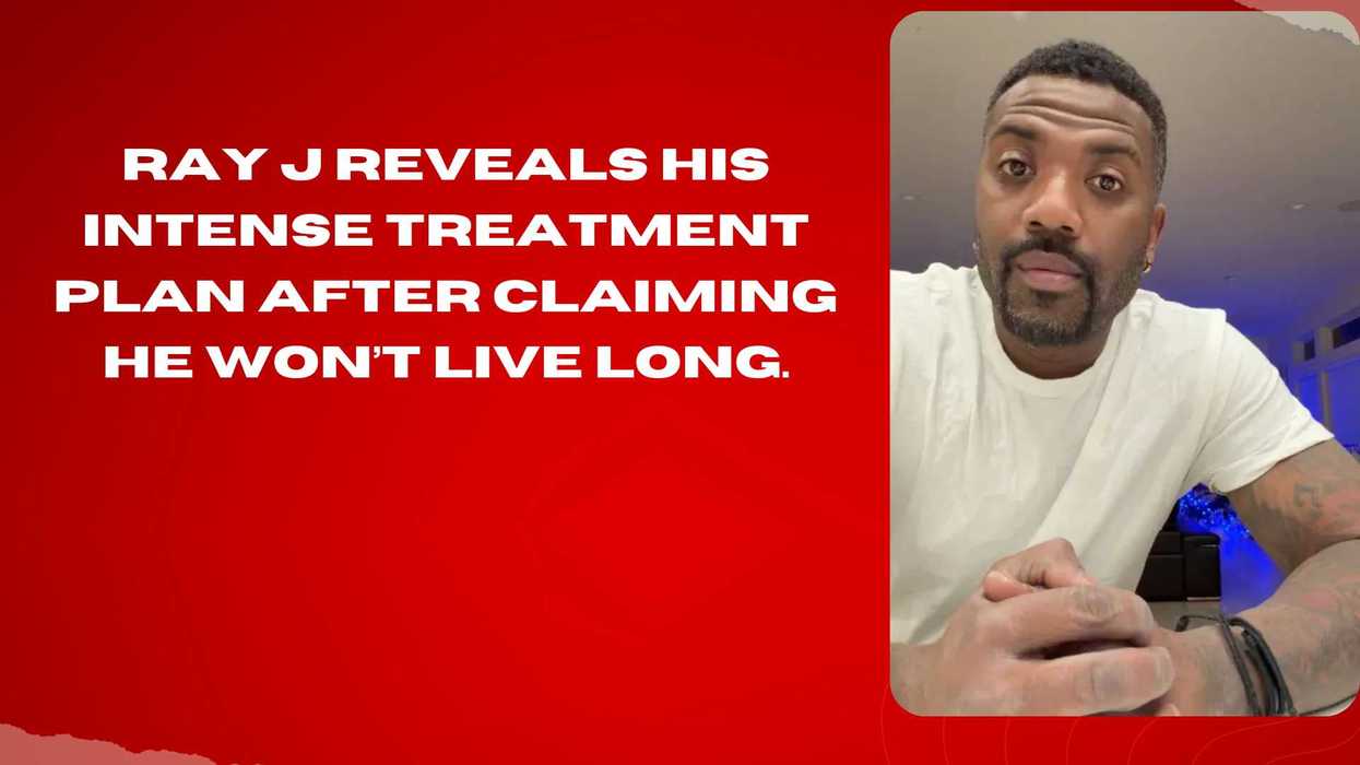 Ray J sparks health concerns for performing while 'crying with blood'