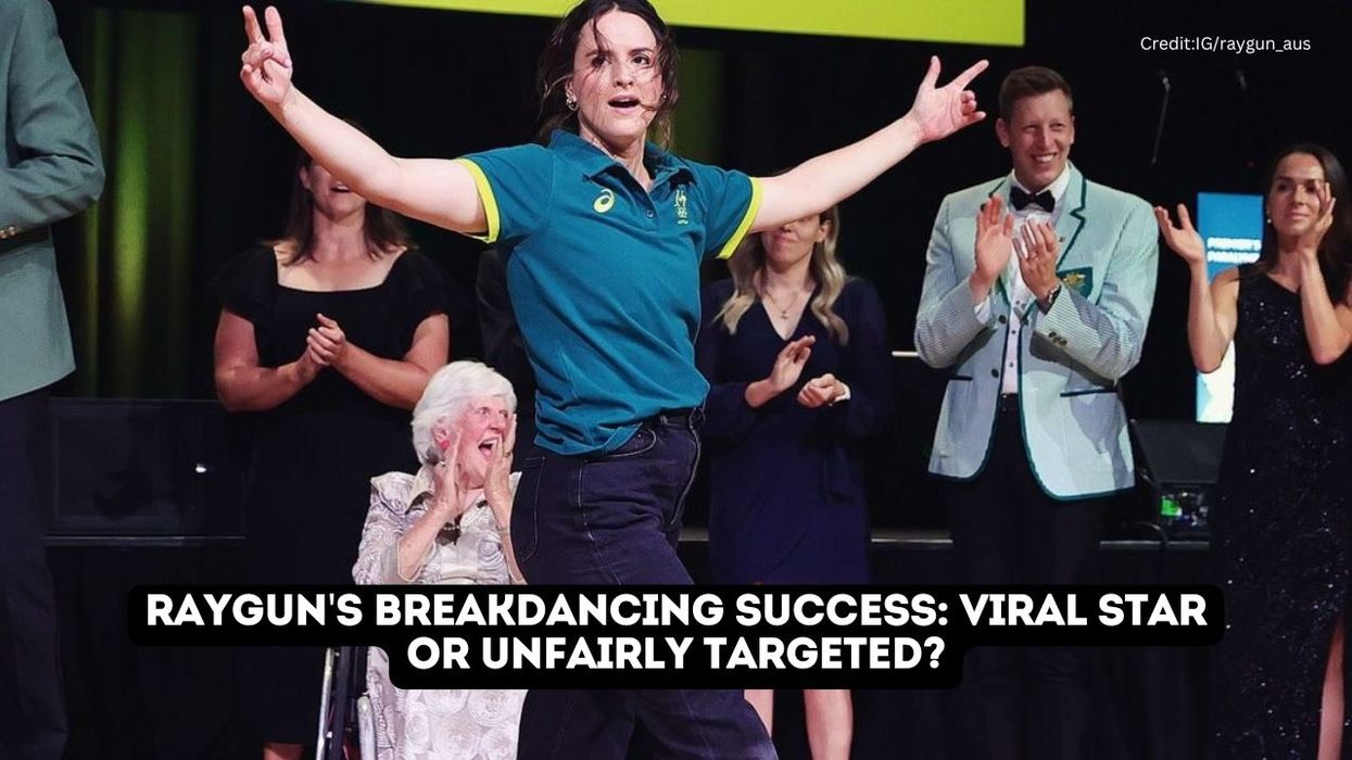 Underwater dancer recreates Raygun's breakdance and people are obsessed