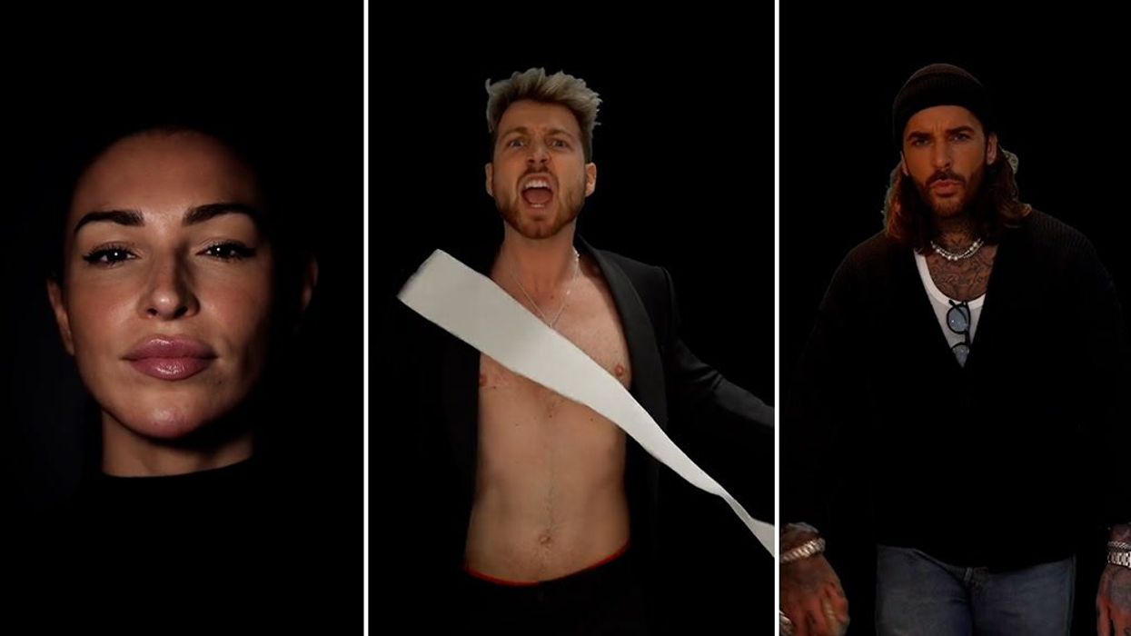 Reality stars make song using horrible newspaper comments about them