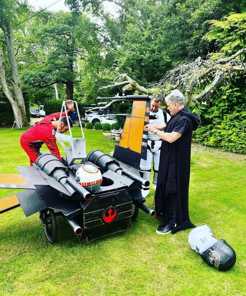 Rebel Alliance and their soapbox, Rebel Alliance X Wing.