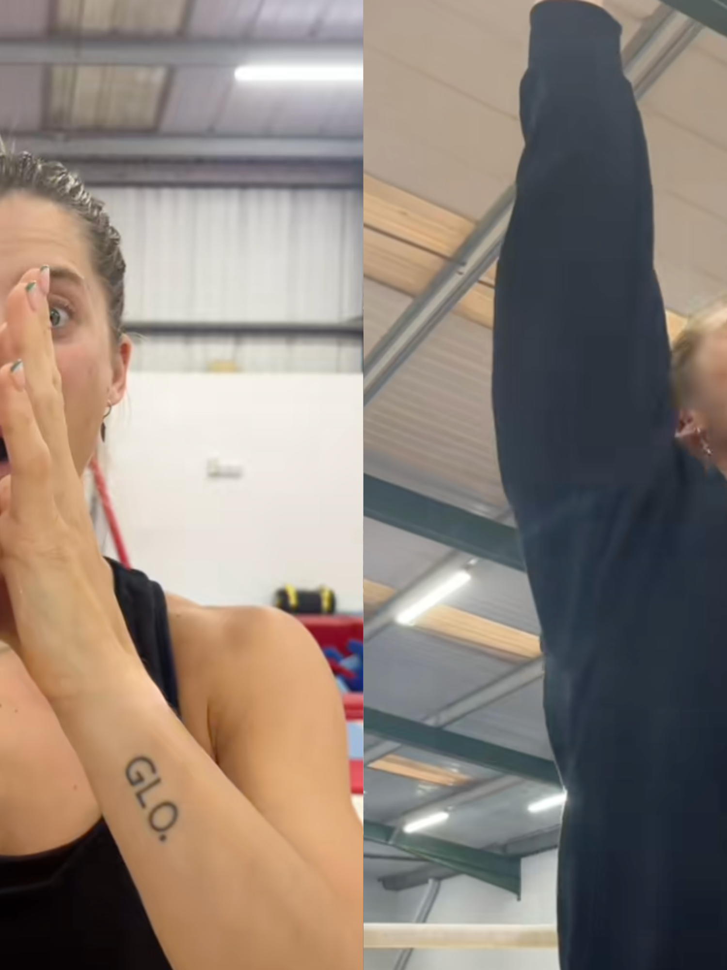 Record-holding gymnast reveals secret behind her insane bar grip is unexpected beauty item