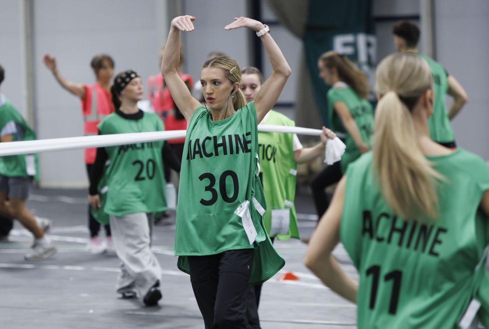 Rehearsals for the Commonwealth Games opening ceremony