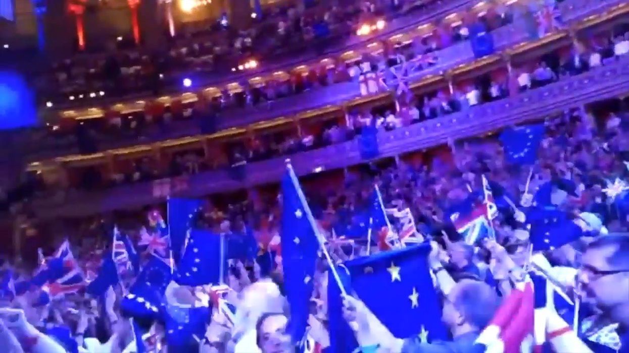 Brexiteers rage after EU flags flood Proms again during Rule Britannia