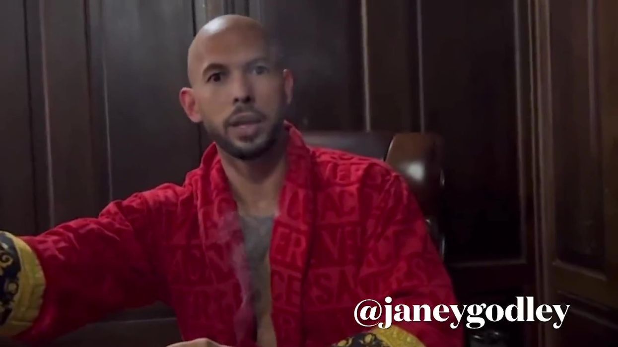 ‘Hilarious’ video imagines guy behind the camera in infamous Andrew Tate pizza clip