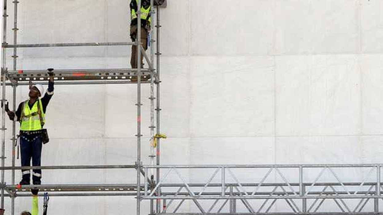 Trump’s tarpaulin cover-up at the Kennedy Center backfires massively