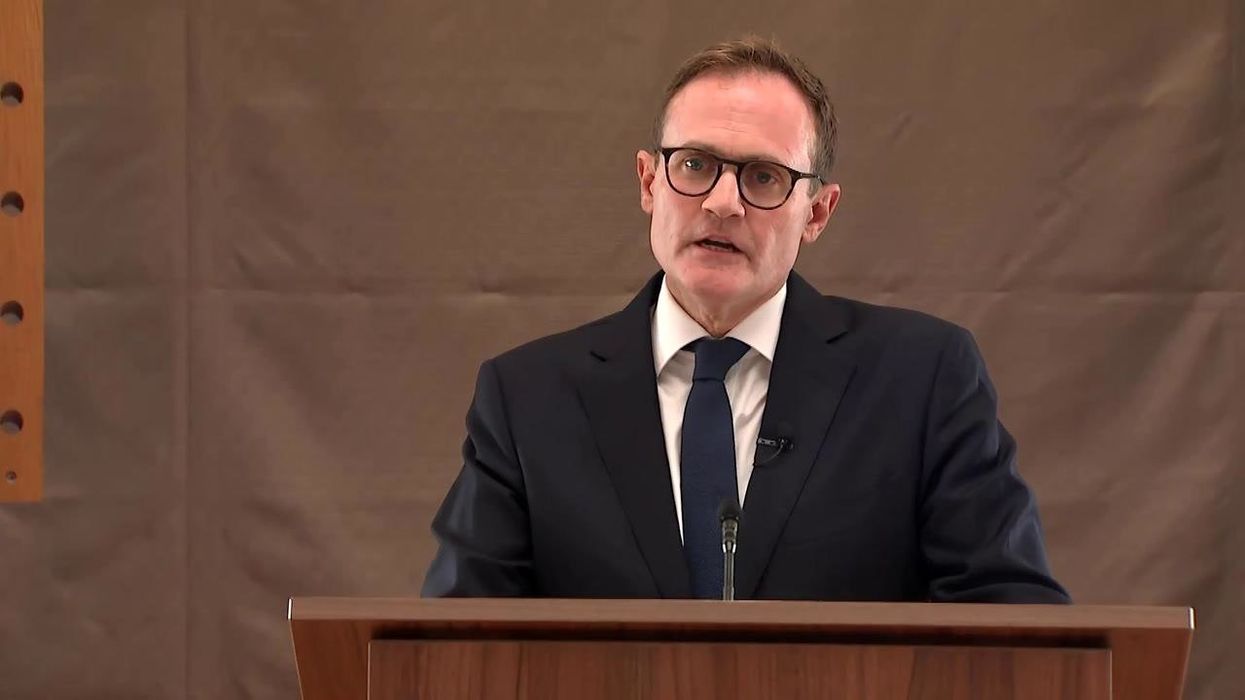 Tory leadership hopeful Tom Tugendhat criticises Lib Dem leader Ed Davey for attending party conference