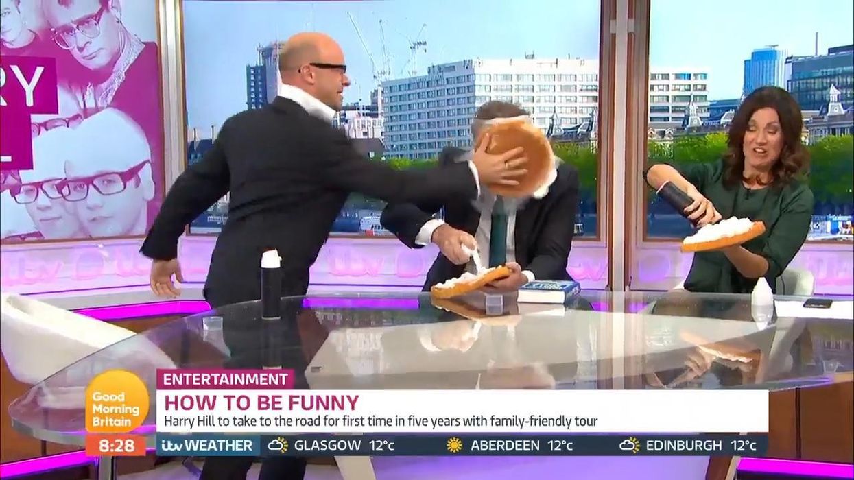 Harry Hill appeared on BBC Breakfast and viewers felt it was too ‘painful’ to handle