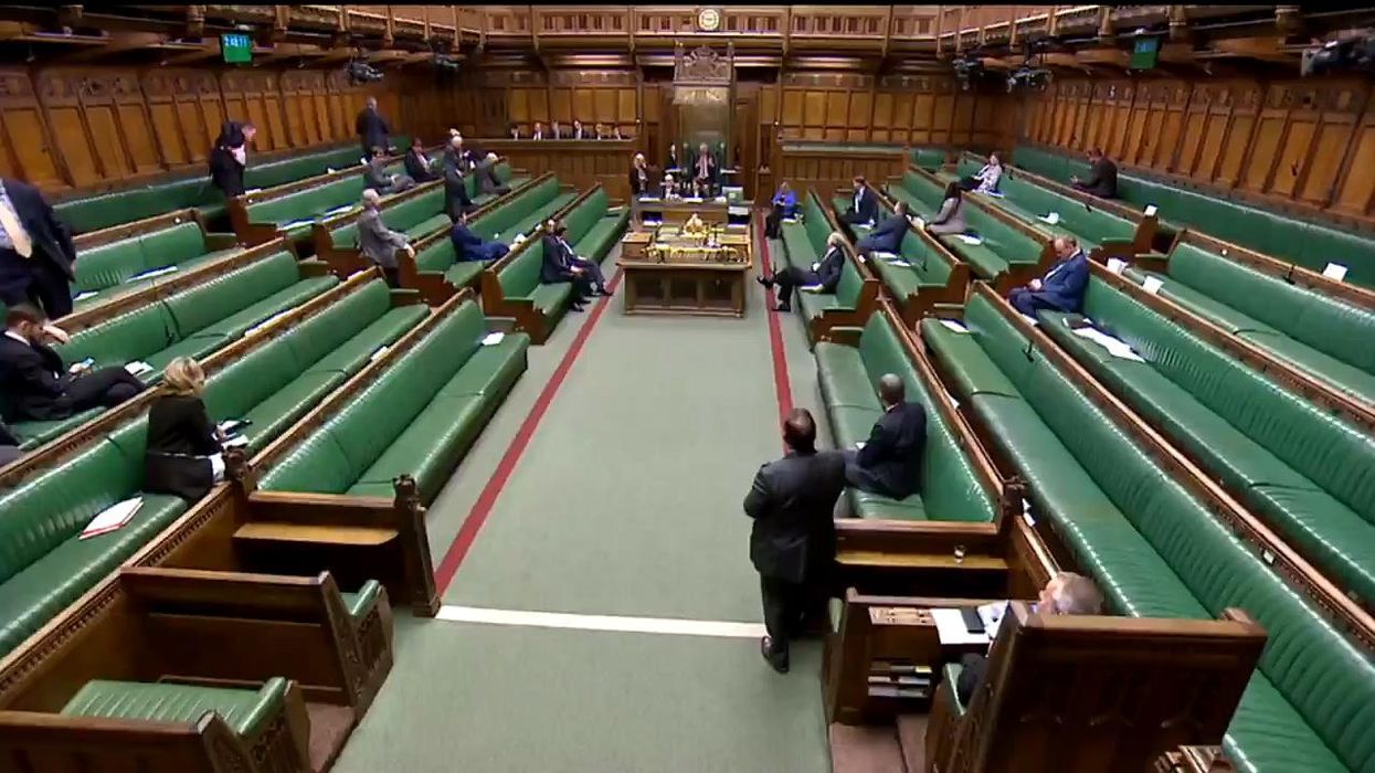 The Commons has delayed sitting due to a water leak and the metaphors are flooding in