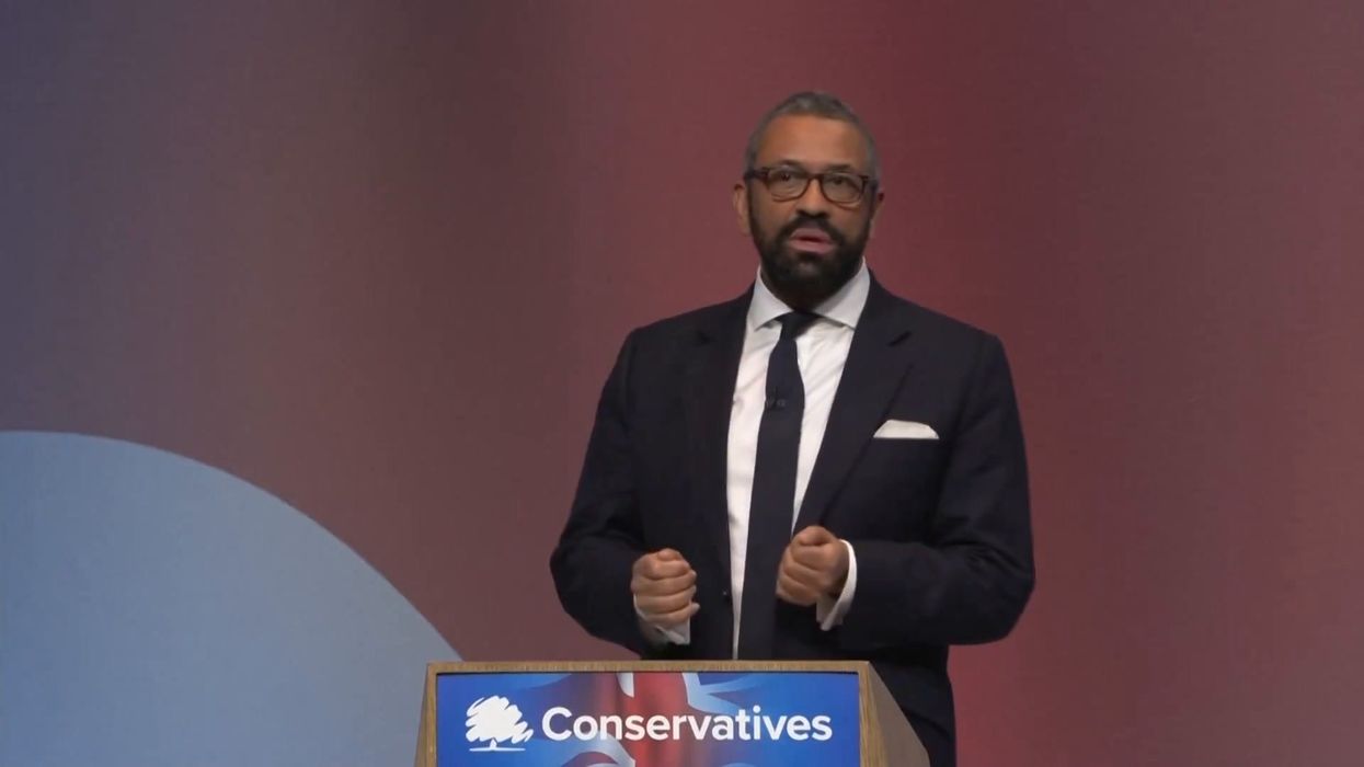 James Cleverly claims he banned 'lazy' phrase at Foreign Office - but old Tweets resurface