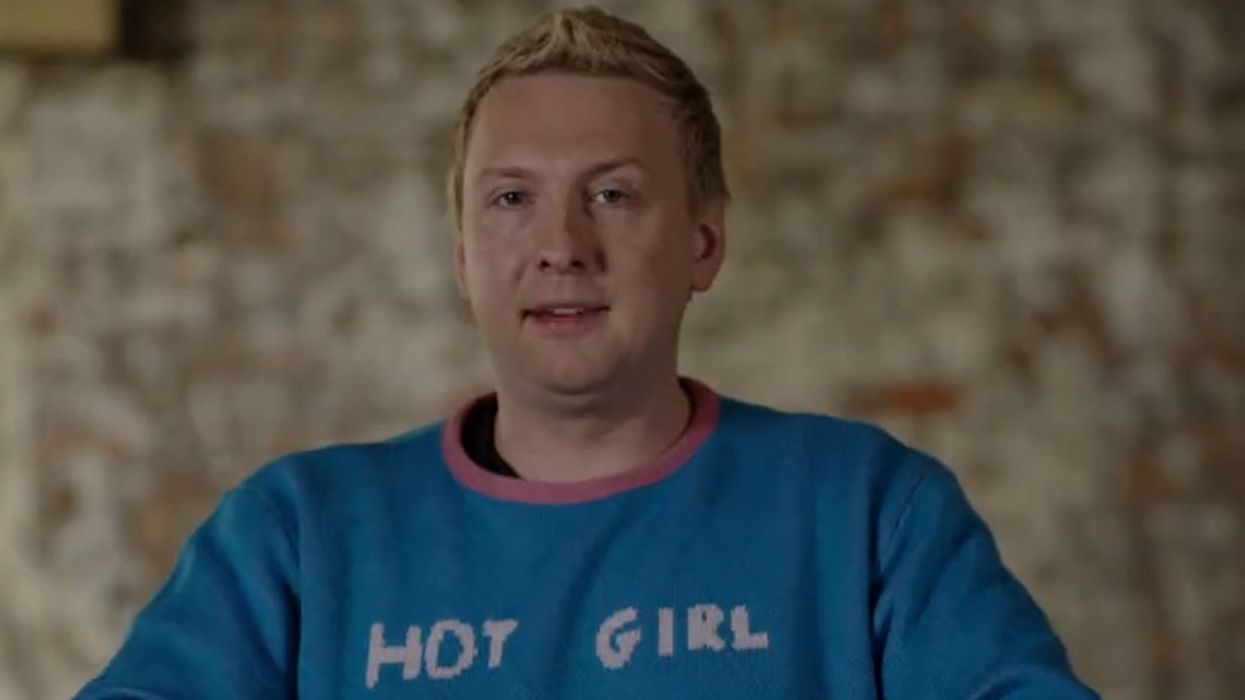 Joe Lycett gives a classic response to record sewage spills
