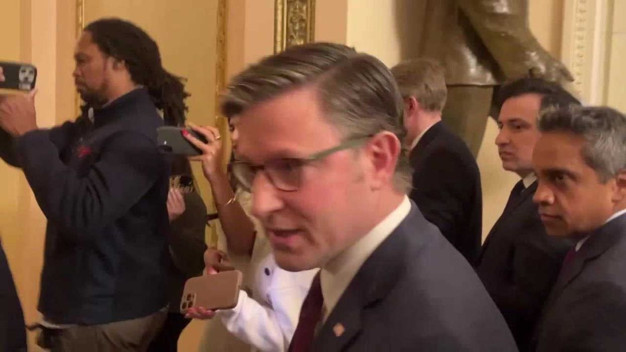Speaker Mike Johnson criticised as he discusses plans for Charlie Kirk statue at Capitol