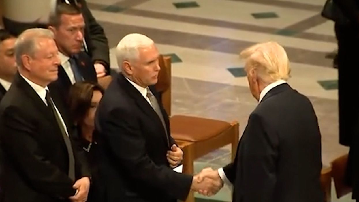 Mike Pence ‘owns’ Donald Trump with surprise Ukraine intervention - and everyone’s saying the same thing