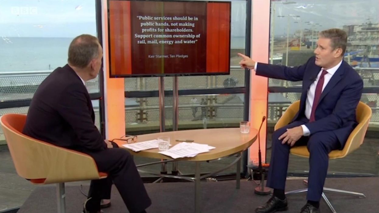 Keir Starmer angrily confronted by woman in Liverpool over ties to The Sun