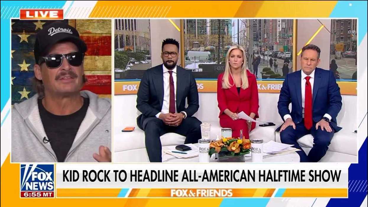 Turning Point USA ruthlessly mocked as alternative Super Bowl show encounters technical difficulties