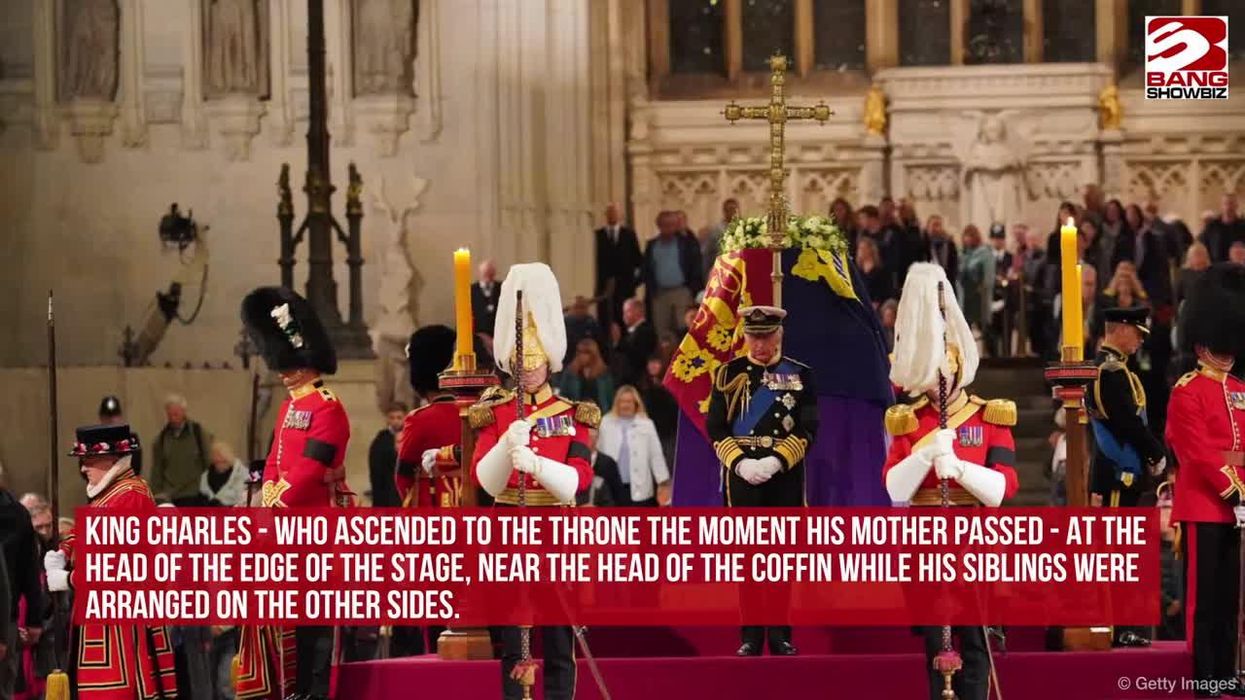 What is a catafalque?