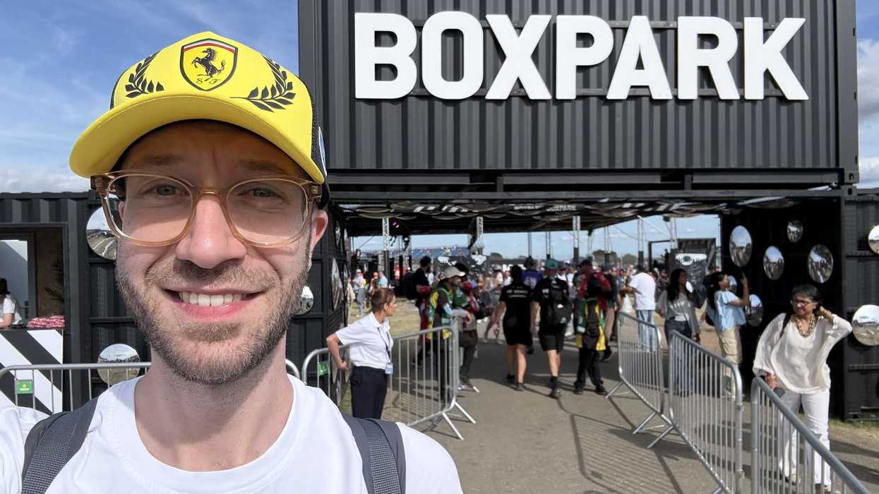One of London's favourite social spots just popped up at the British F1 GP - here's what it's really like