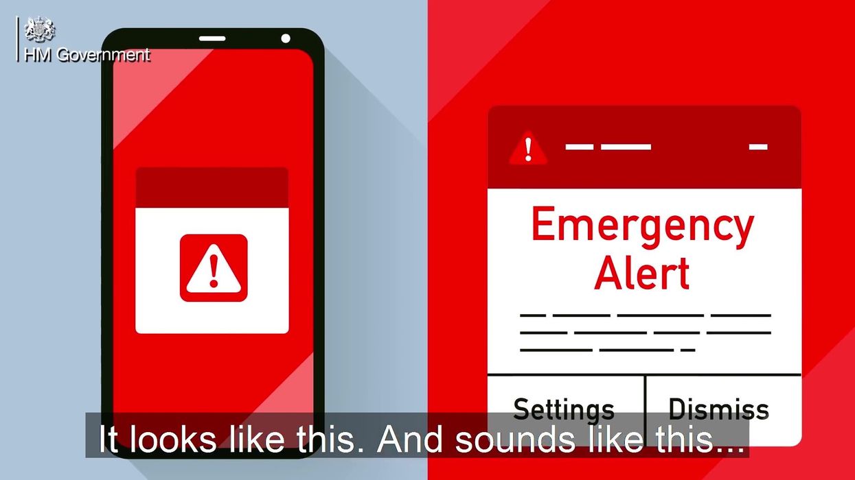 Everything you need to know about the UK's emergency alert test
