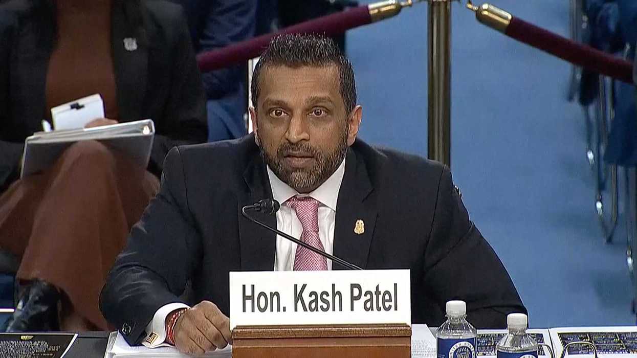 Kash Patel mocked as he celebrates picking up the phone and making calls