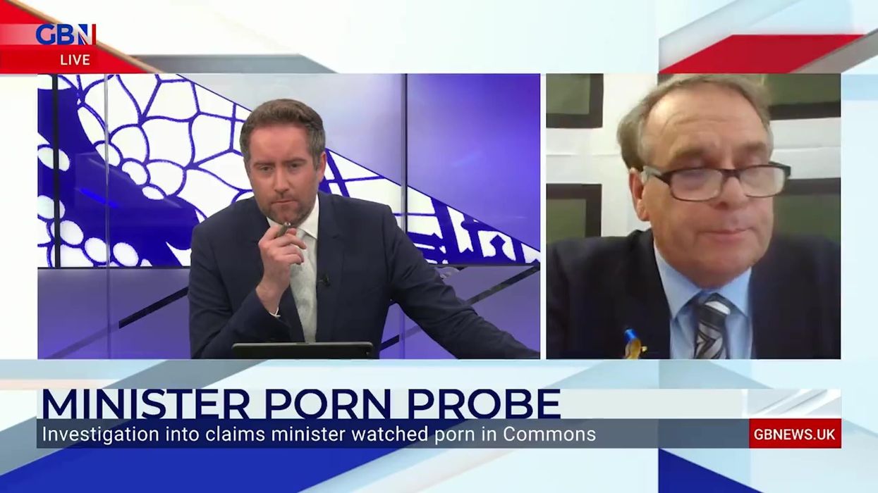 Tory discussed porn scandal on GB News just days before he was identified as the MP