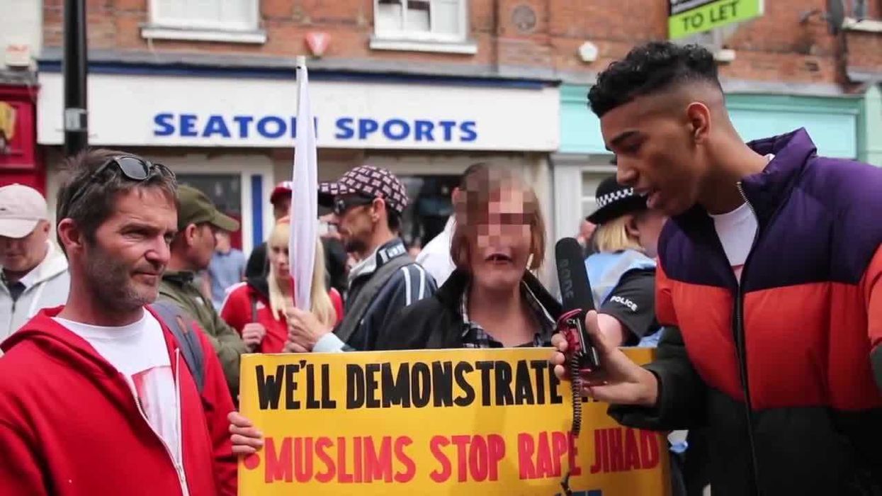 YouTuber Niko Omilana's undercover exposé of Unite the Kingdom rally branded ‘terrifying’