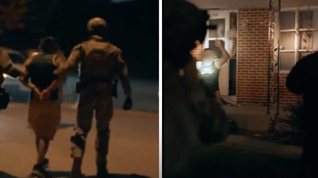 Watch Trump administration's latest 'dystopian' ICE video that Kristi Noem's getting heat for online