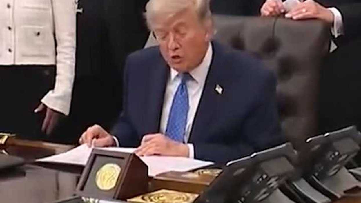 Trump unveils ‘USA’s new passport’ - but there’s one small problem