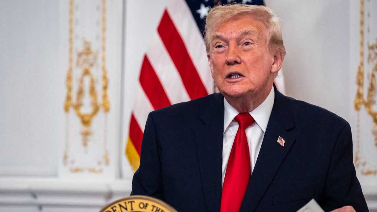 Trump once again celebrates a US public holiday by attacking his opponents