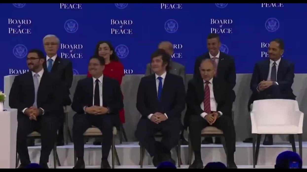 Trump official claims president gave ‘masterclass in diplomacy’ at Davos - yes, really