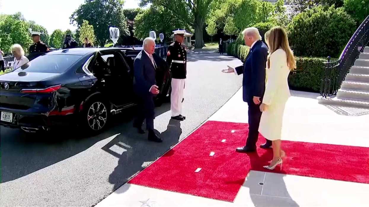 Trump cuts in front of royals yet again in ‘disrespectful’ scenes