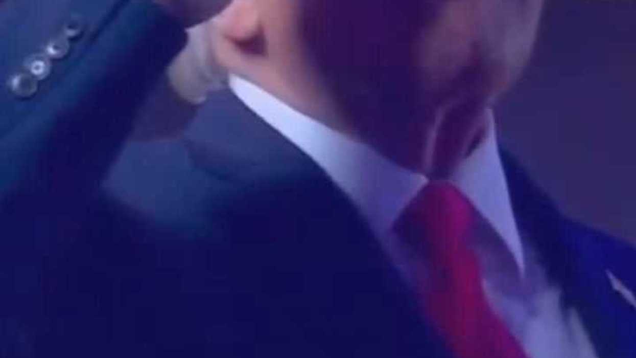 ‘NYC hates Trump’: Everyone’s pointing out the same thing after president watched one Knicks game