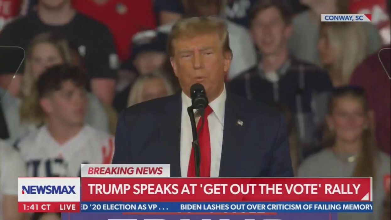 Trump makes 'unhinged' comment about planning to violate NATO treaty if reelected