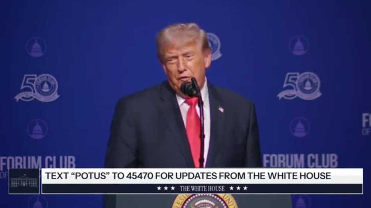 The White House just posted an hour-long video of Trump repeating a single word - yes, really