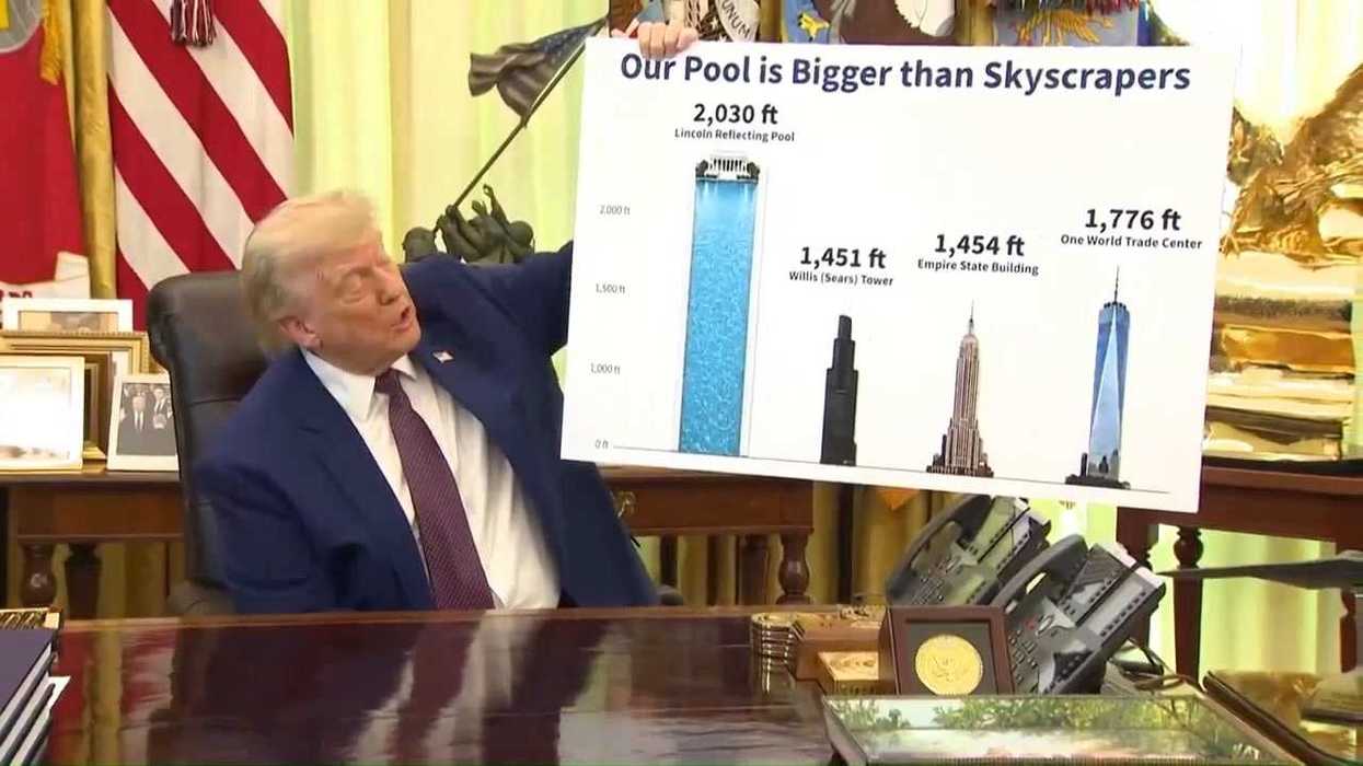 Trump shares bizarre ‘oil painting’ of himself on Truth Social