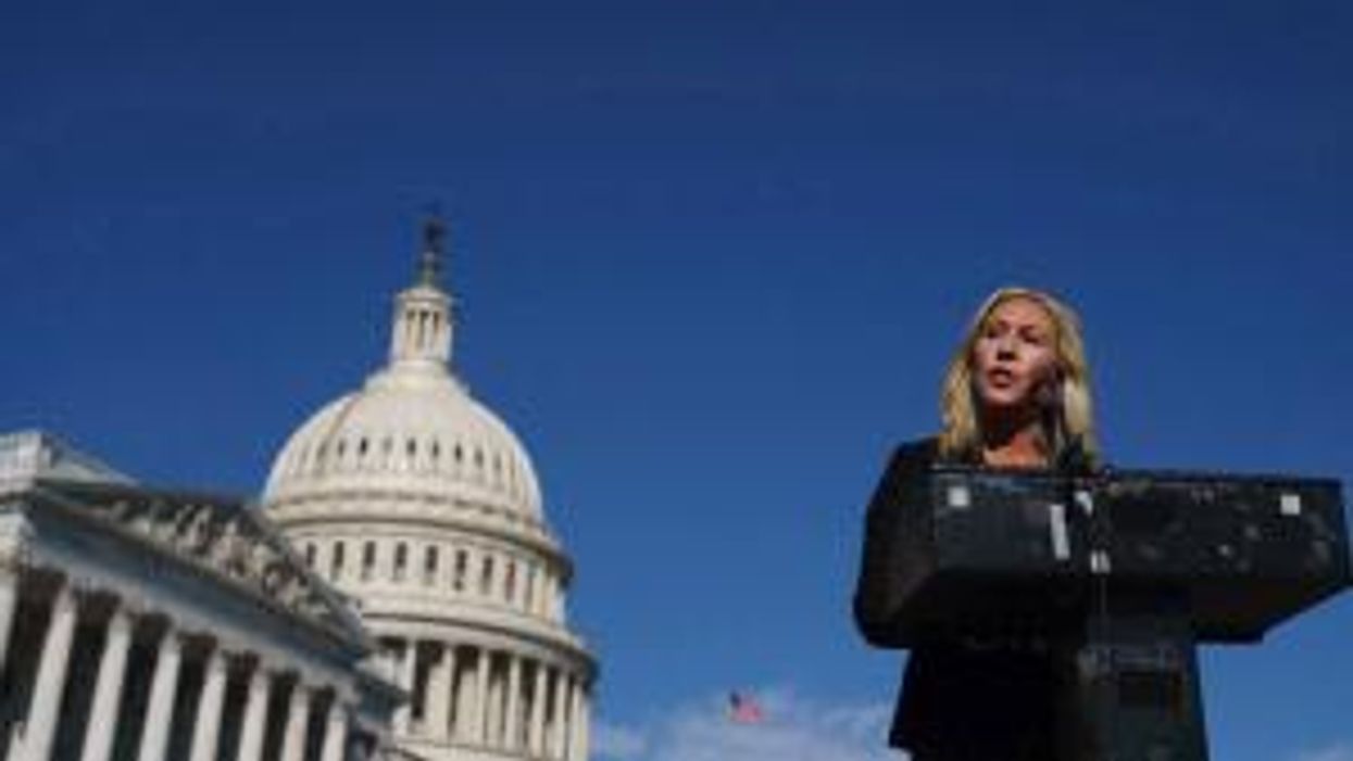 Marjorie Taylor Greene says people treat her like she's crazy - during appearance on InfoWars