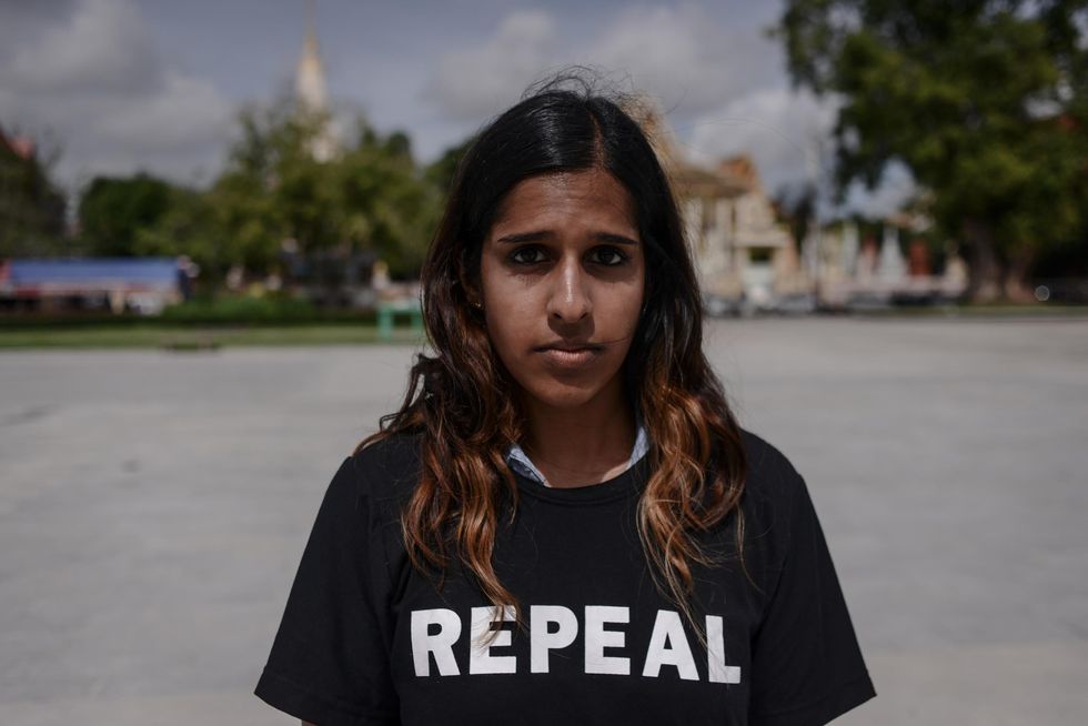Repeal The 8th gathering in Phnom Penh, Cambodia