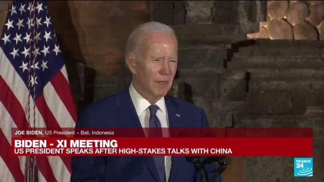 Joe Biden posts accidental optical illusion on Twitter