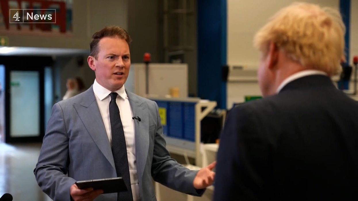 Channel 4 reporter has brutal takedown of Boris Johnson over NI protocol
