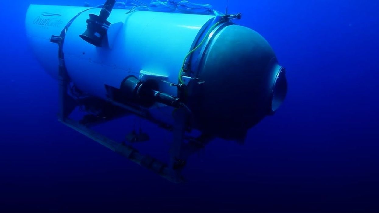 Footage captures Titanic submarine's final moments before it started ill-fated journey