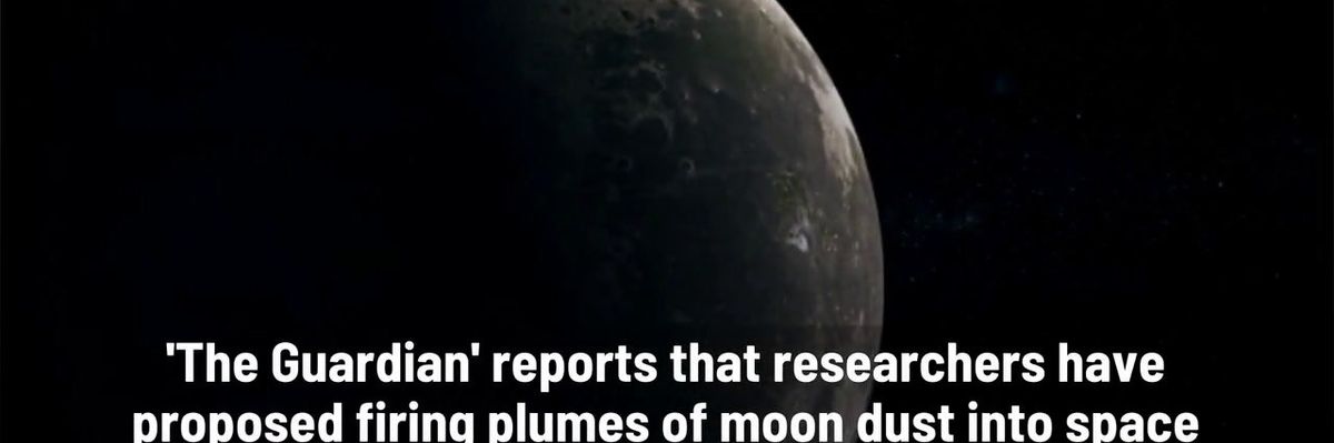 Der Mond begann sich immer weiter von der Erde zu entfernen