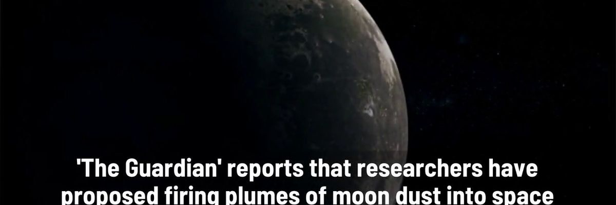 Der Mond begann sich immer weiter von der Erde zu entfernen Der Mond begann sich immer weiter von der Erde zu entfernen