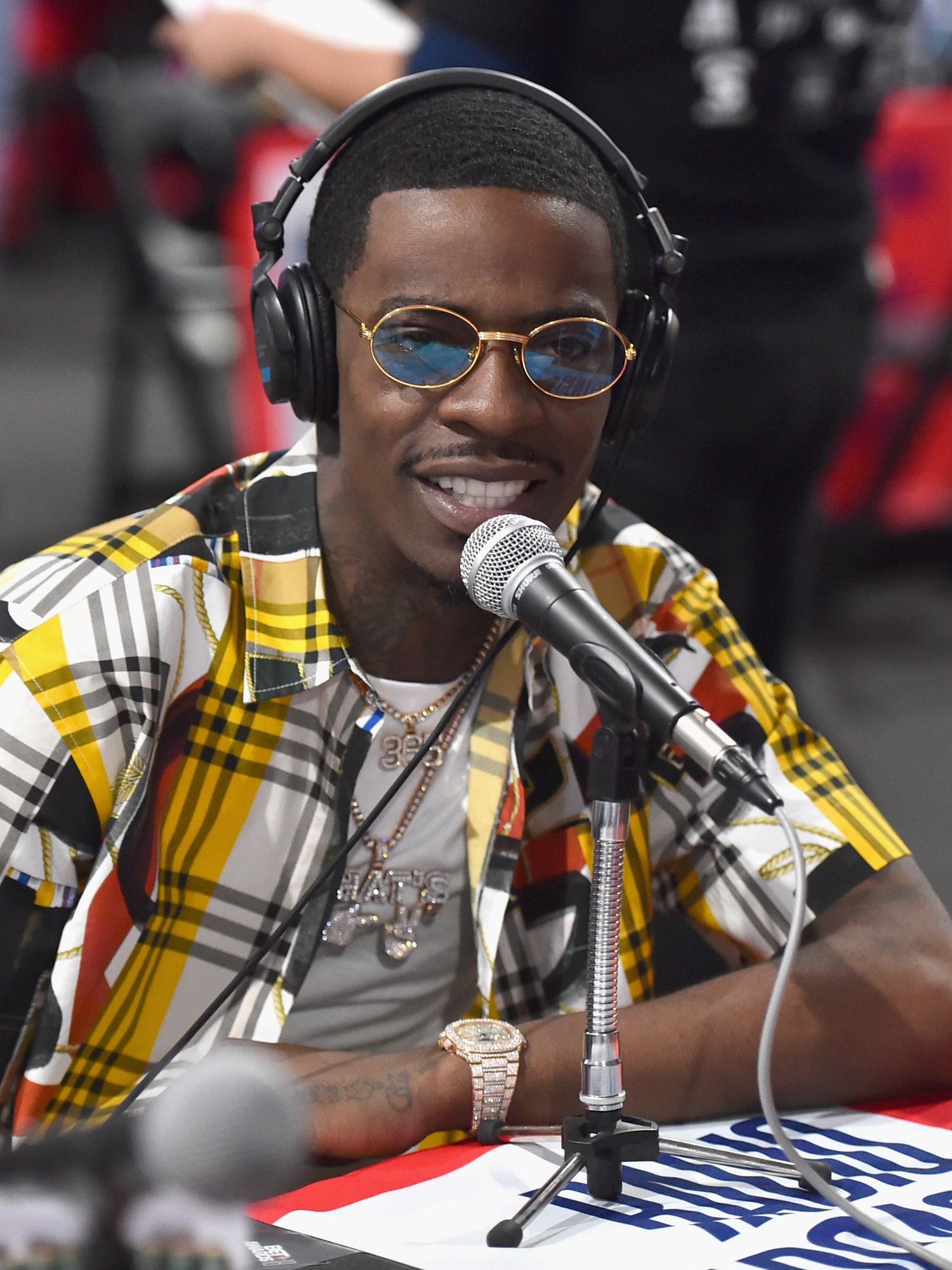 Rich Homie Quan attends day one of the 2018 BET Awards Radio Remotes on June 22, 2018 in Los Angeles, California