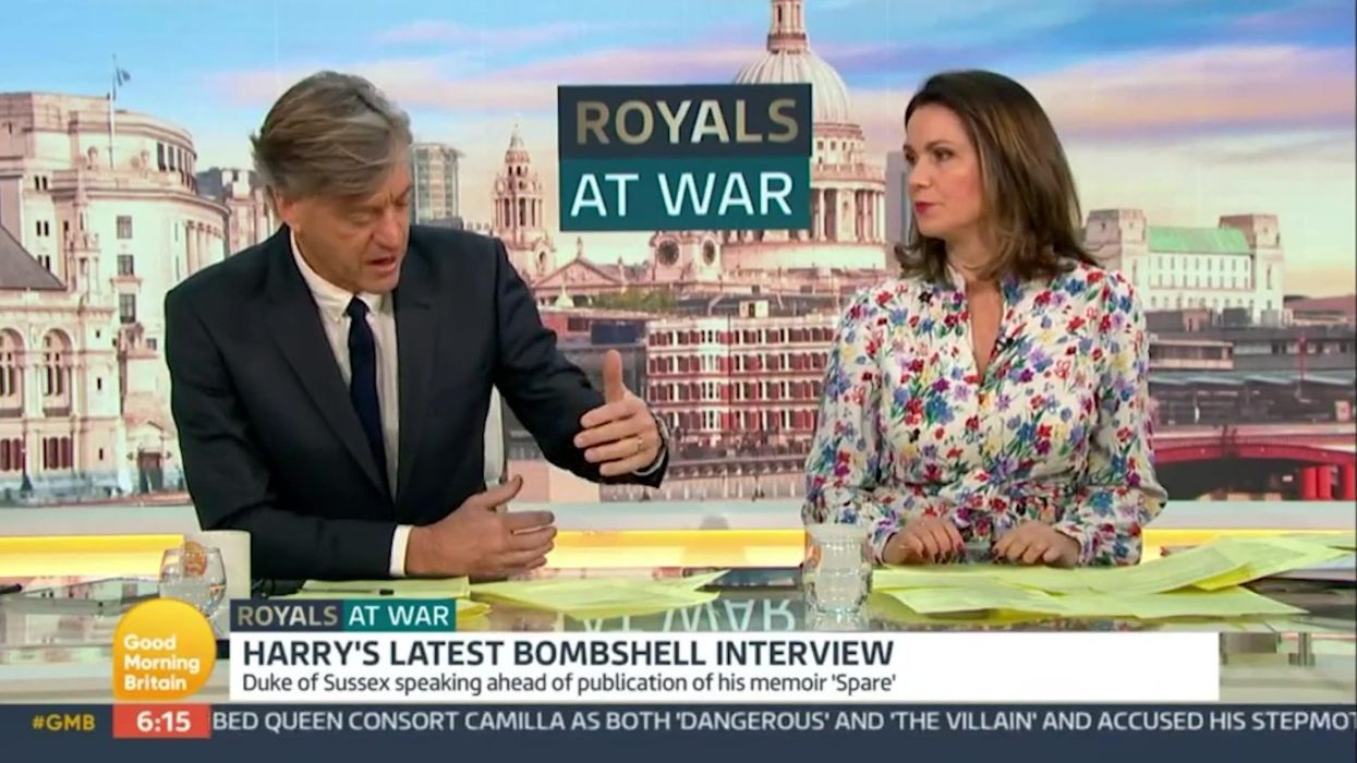 Richard Madeley refuses to believe Prince Harry never called royal family racist