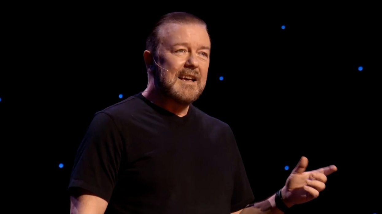 Ricky Gervais had a blunt two word response to request to host the Oscars