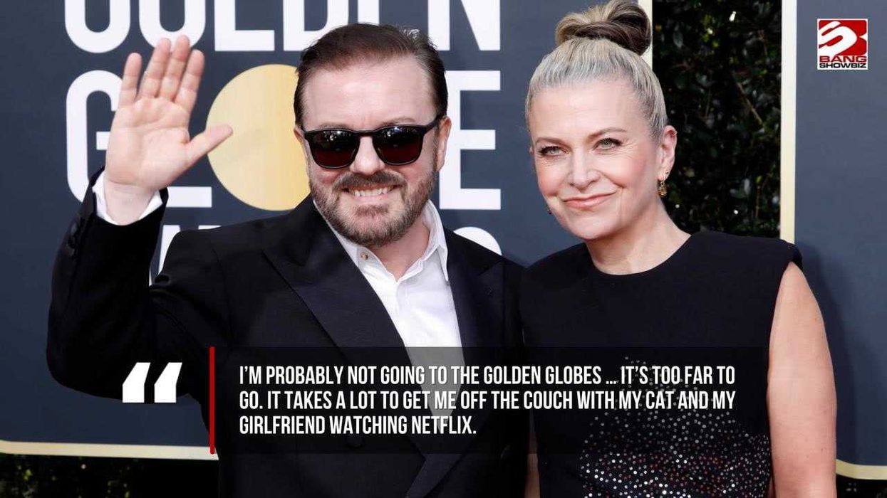 Why Ricky Gervais won’t be at the Golden Globes this year despite being nominated