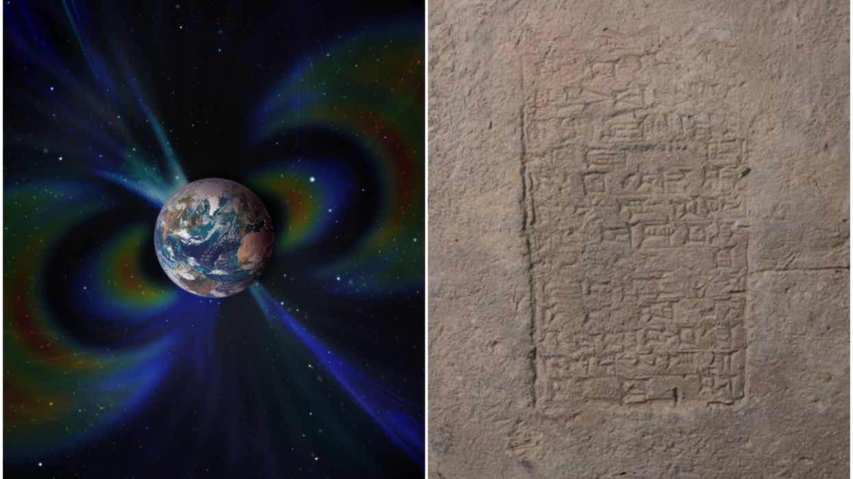 Scientists find 3,000-year-old glitch in the Earth's magnetic field thanks to some bricks